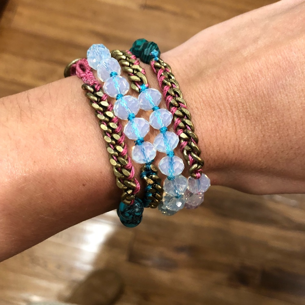 Chloe and Isabel wrap bracelet